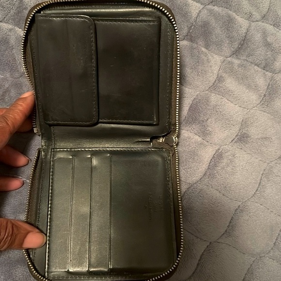 Authentic Louis Vuitton Glacé Porte zippy Chocolate Brown vintage wallet. - Picture 10 of 14